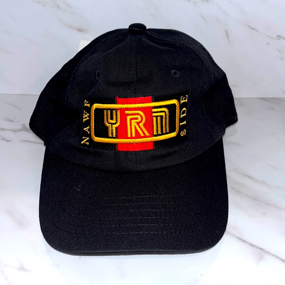 NWT YRN migos nawf side dad hat black